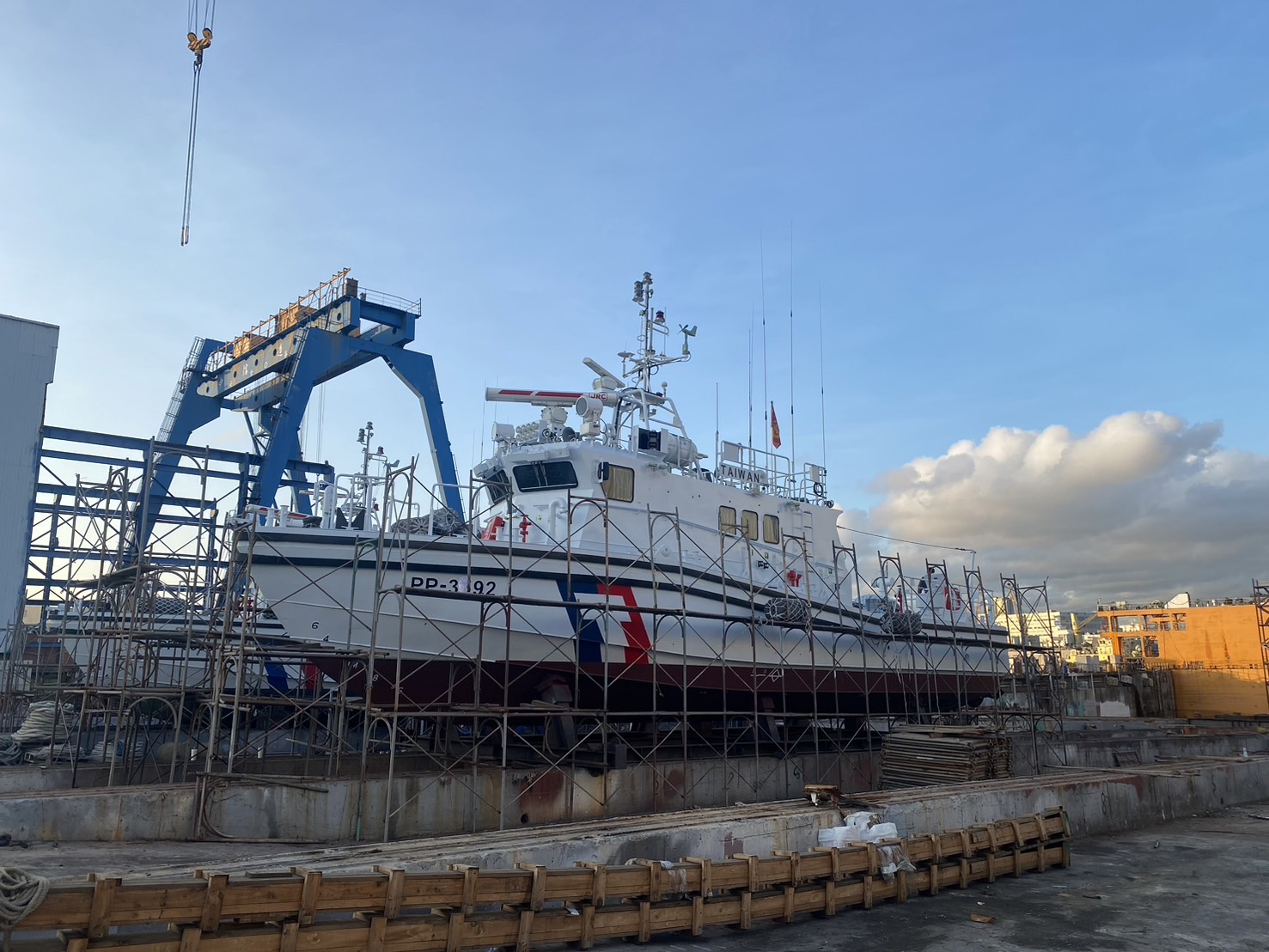 JONG SHYN SHIPBUILDING Cold Working and Welding Project 